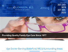 Tablet Screenshot of jojohnsonmd.com